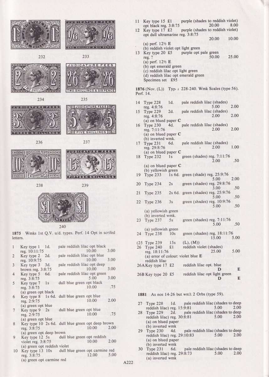 Catalogue of the revenue stamps of the UK, Isle of Man, etc. in 3 volumes